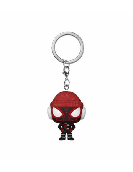 MARVEL: MILES MORALES - WINTER MILES - POCKET POP KEYCHAIN