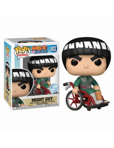NARUTO SHIPPUDEN - MIGHT GUY (WHEELCHAIR) - GAMES ACADEMY EXCLUSIVE - POP 1412