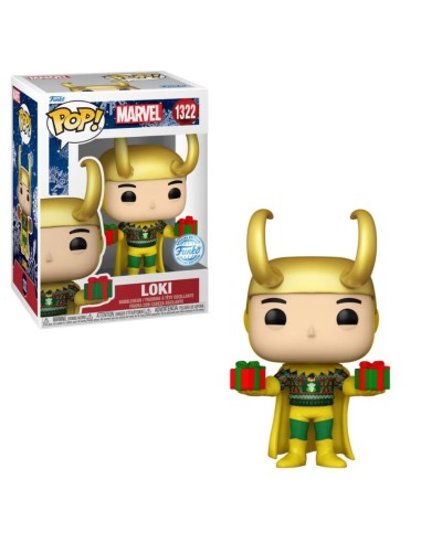 MARVEL HOLIDAY - LOKI WITH SWEATER - SPECIAL EDITION - POP 1322