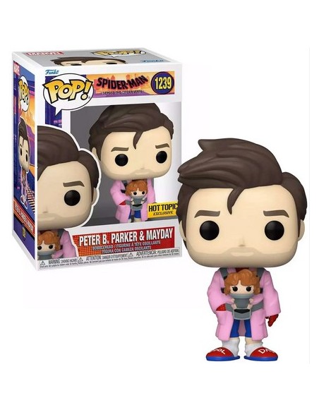 MARVEL SPIDER-MAN - ACROSS THE SPIDER-VERSE - PETER B. PARKER & MAYDAY - POP 1239