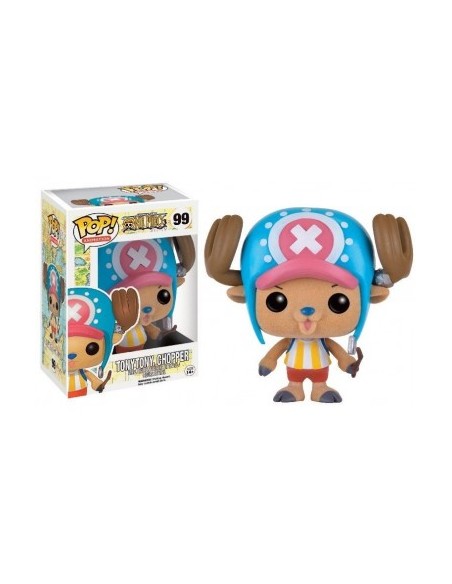 ONE PIECE - TONY TONY CHOPPER FLOCKED - POP 99