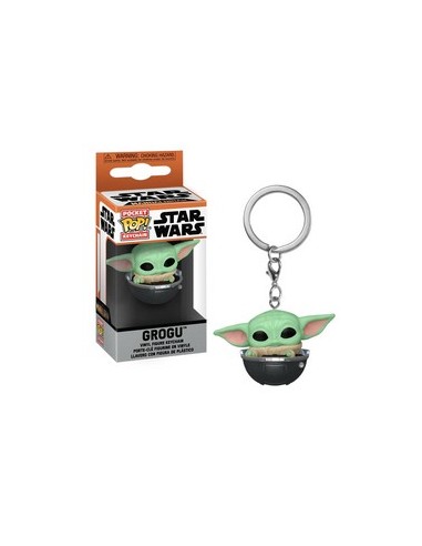 STAR WARS THE MANDALORIAN S9 . GROGU - POCKET POP KEYCHAIN