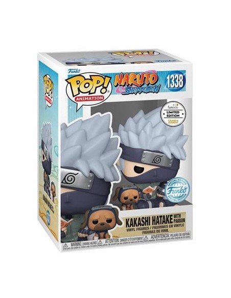 NARUTO SHIPPUDEN - KAKASHI WITH PAKKUN - SPECIAL EDITION - POP 1338