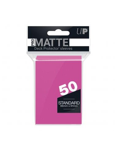 ULTRA PRO MATTE 50 BRIGHT PINK