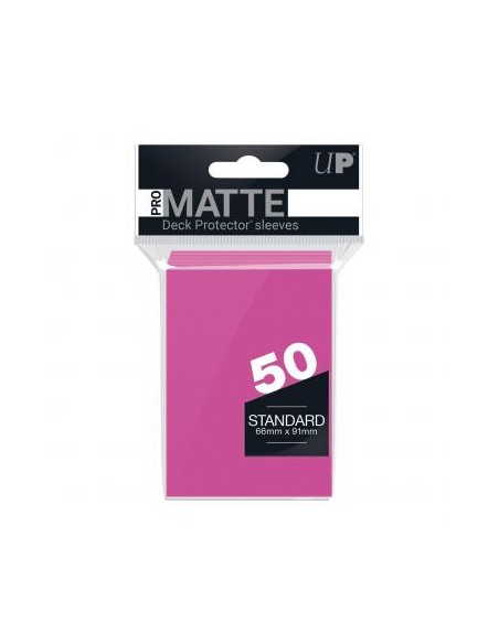 ULTRA PRO MATTE 50 BRIGHT PINK