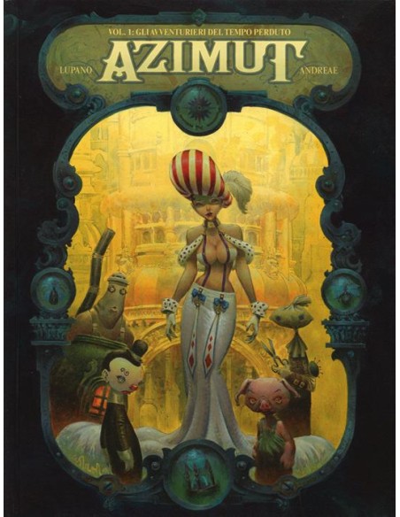 AZIMUT 1 - GLI AVVENTURIERI DEL TEMPO PERDUTO - PANINI 9L