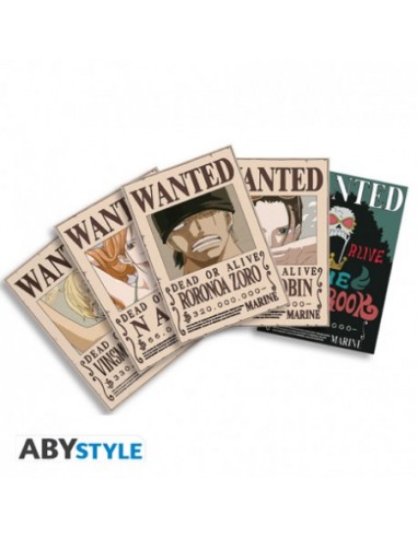 ONE PIECE - POSTCARDS - SET 2 (5PZ)
