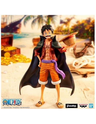 ONE PIECE - GRANDISTA NERO - MONKEY.D.LUFFY - STATUA