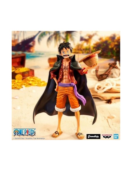 ONE PIECE - GRANDISTA NERO - MONKEY.D.LUFFY - STATUA