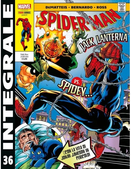 MARVEL INTEGRALE SPIDER-MAN DI J.M. DEMATTEIS 36 (di 50)