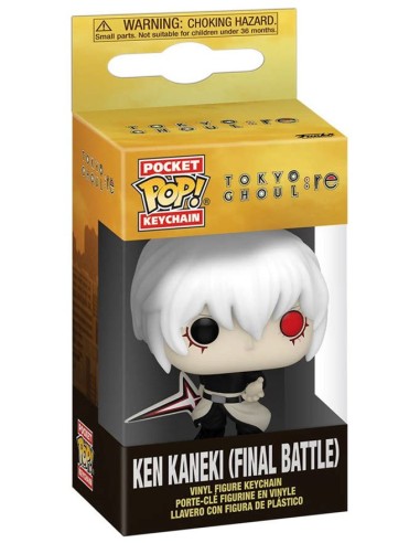 TOKYO GHOUL:RE - KEN KANEKI (FINAL BATTLE) - POCKET POP KEYCHAIN