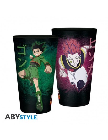 HUNTER X HUNTER - BICCHIERE 400ML - GON VS HISOKA