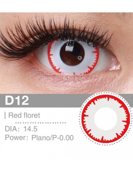 LENTI A CONTATTO RED FLORET