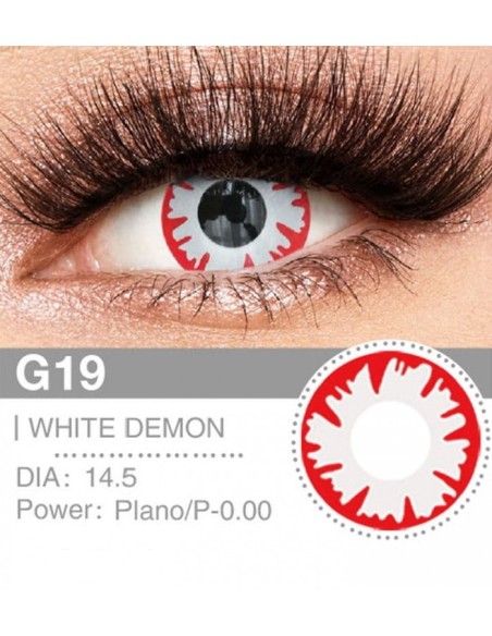 LENTI A CONTATTO WHITE DEMON