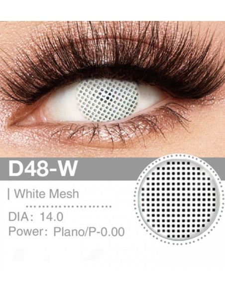 LENTI A CONTATTO WHITE MESH