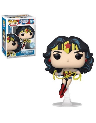 DC COMICS: JUSTICE LEAGUE - WONDER WOMAN - GAMES ACADEMY EXCLUSIVE - POP 467