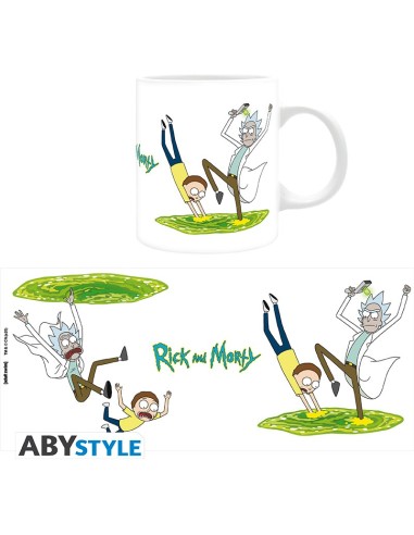 RICK AND MORTY - TAZZA 320ML - PORTAL II