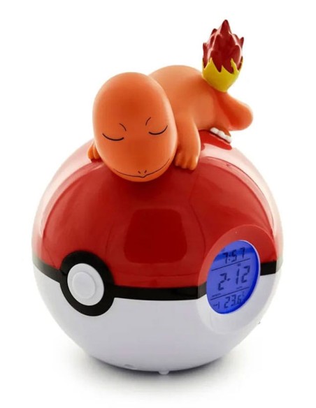 POKEMON - SVEGLIA RADIO FM CON FIGURA 3D ILLUMINATA - CHARMANDER