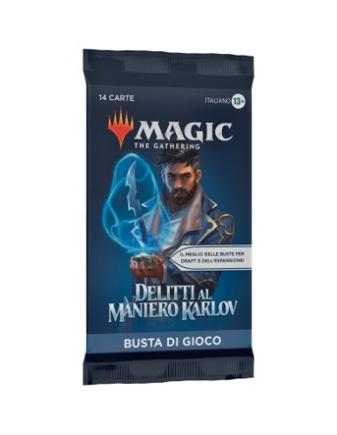 MAGIC THE GATHERING - DELITTI AL MANIERO KARLOV PLAY BOOSTER DISPLAY - ITA