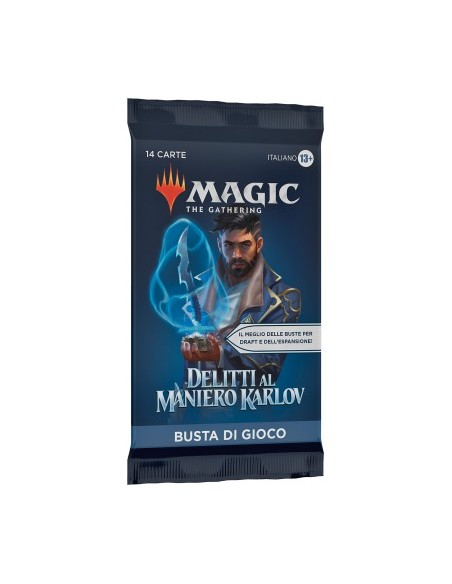 MAGIC THE GATHERING - DELITTI AL MANIERO KARLOV PLAY BOOSTER DISPLAY - ITA