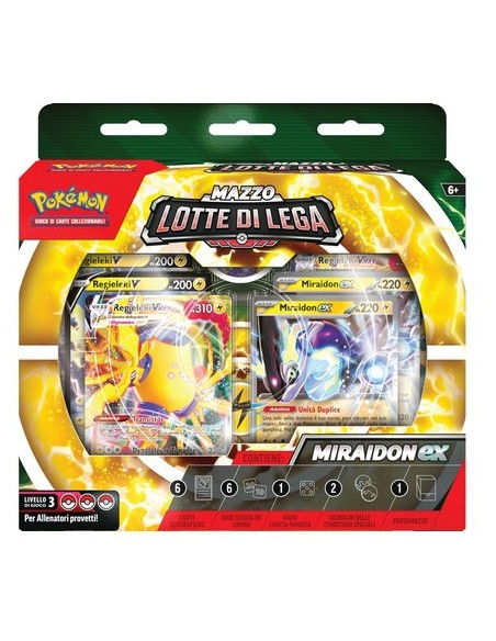 POKEMON - MAZZO - LOTTE DI LEGA - MIRAIDON EX
