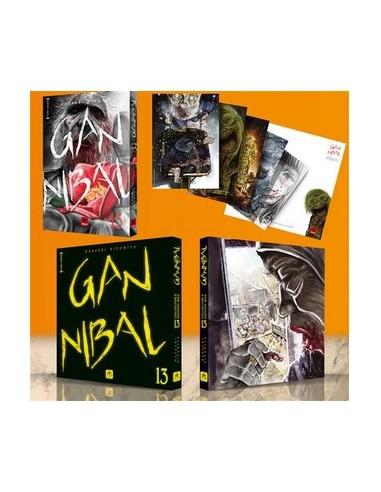 GANNIBAL BOX SET VARIANT - (contiene vol. 13 variant + 5 cartoline)