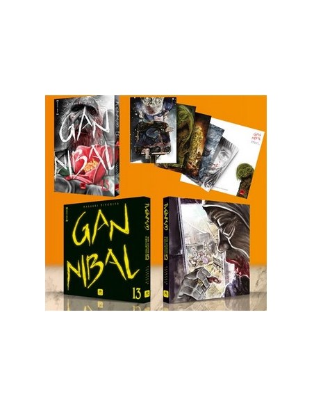GANNIBAL BOX SET VARIANT - (contiene vol. 13 variant + 5 cartoline)