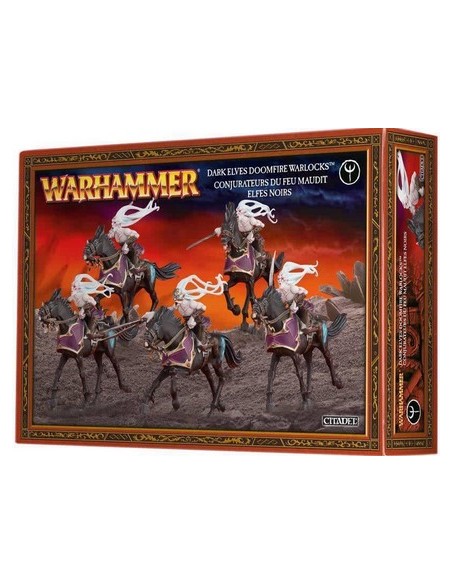 DARK ELVES DOOMFIRE WARLOCKS - WARHAMMER