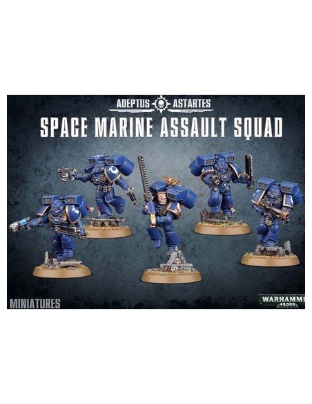 WARHAMMER SPACE MARINE ASSAULT SQUAD