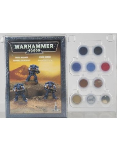 WARHAMMER SPACE MARINE PAINT SET