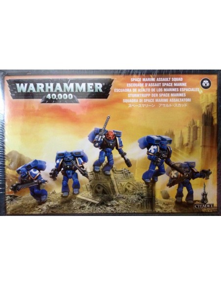 WARHAMMER 40.000 - SQUADRA DI SPACE MARINE ASSALTATORI