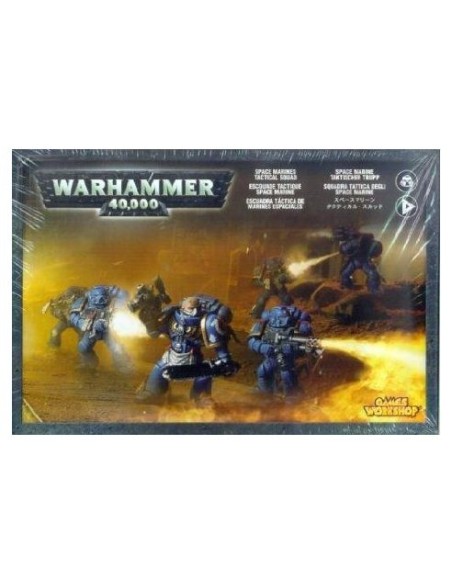 WARHAMMER 40.000 SQUADRA DI SPACE MARINE TATTICI