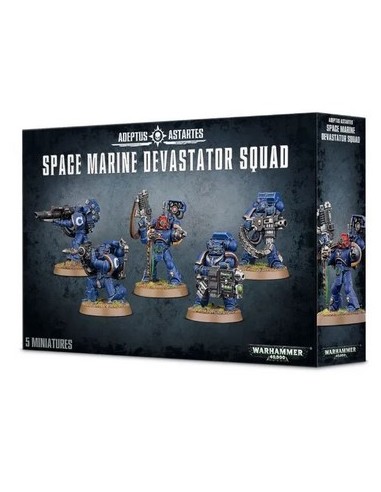 WARHAMMER SPACE MARINE DEVASTATOR SQUAD