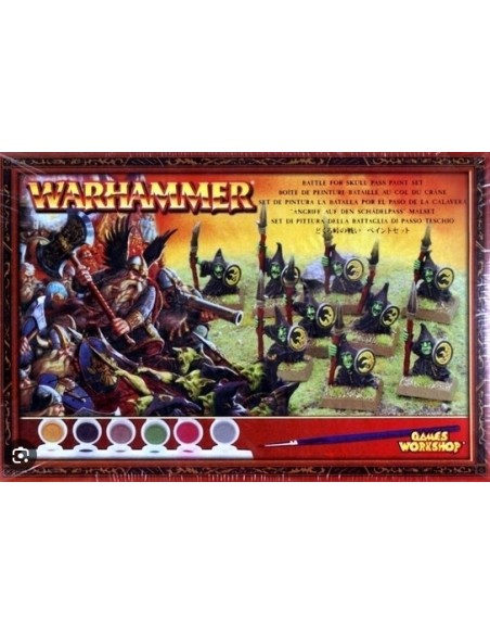 WARHAMMER BATTLE FOR SKULL PASS PAINT SET