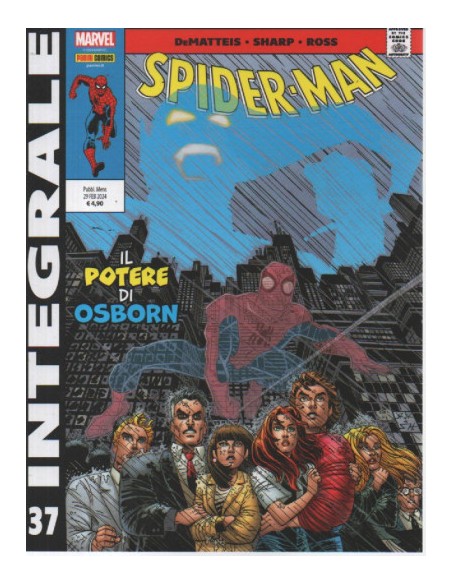 MARVEL INTEGRALE SPIDER-MAN DI J.M. DEMATTEIS 37 (di 50)