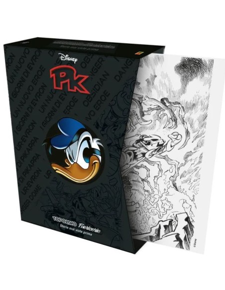 TOPOLINO FUORISERIE PK COFANETTO VUOTO + LITOGRAFIA