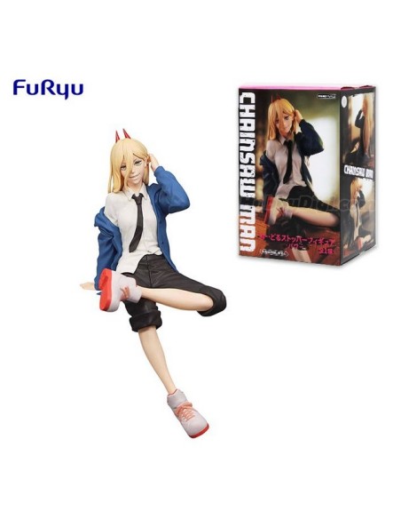 CHAINSAW MAN POWER NOODLE STOPPERS FIGURE STATUA