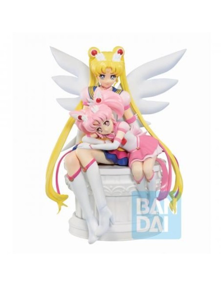 ETERNAL SAILOR MOON  & ETERNAL SAILOR CHIBI MOOON STATUA