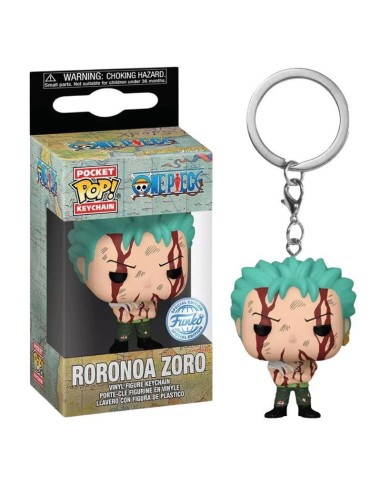 ONE PIECE RORONOA ZORO (NOTHING HAPPENED) - POCKET POP KEYCHAIN