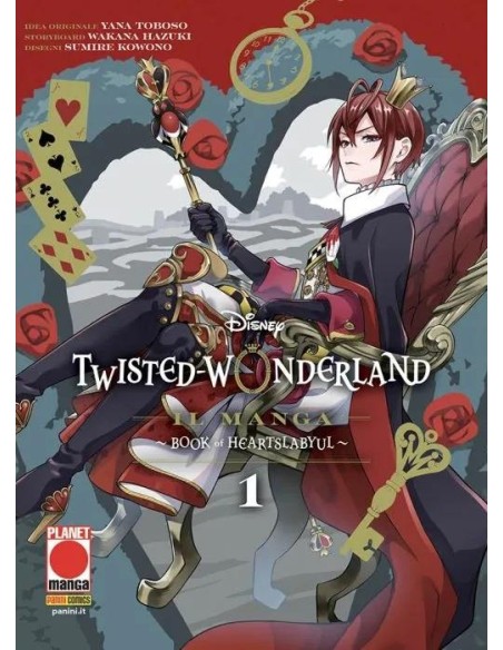 TWISTED WONDERLAND IL MANGA - BOOK OF HEARTSLABYUL 1 - DISNEY PLANET 37