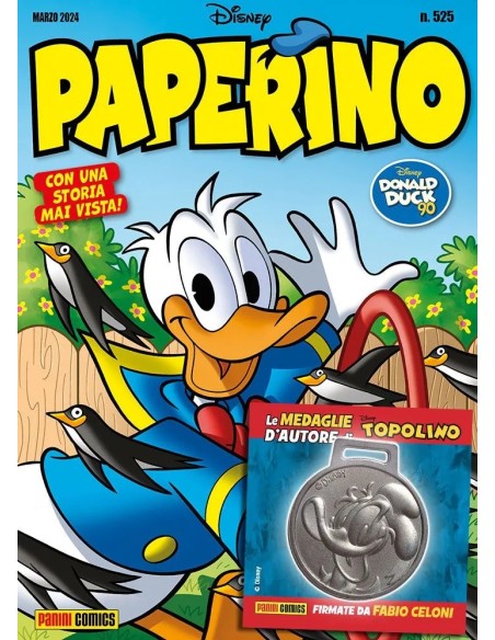 PAPERINO 525 + MEDAGLIA PAPERINO