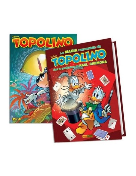 TOPOLINO 3565 + TOPOLIBRO MAGIA HOUDINI