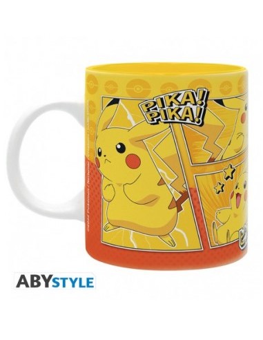 POKEMON COMICS TRIP PIKACHU MUG 320ML