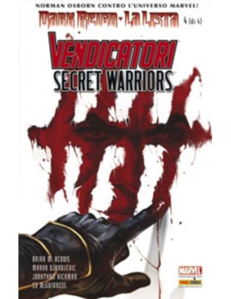 DARK REIGN LA LISTA - I VENDICATORI & SECRET WAR 4 - MARVEL MINISERIE 106