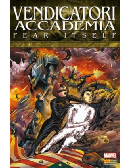 VENDICATORI ACCADEMIA - FEAR ITSELF 3 - MARVEL ICON 7