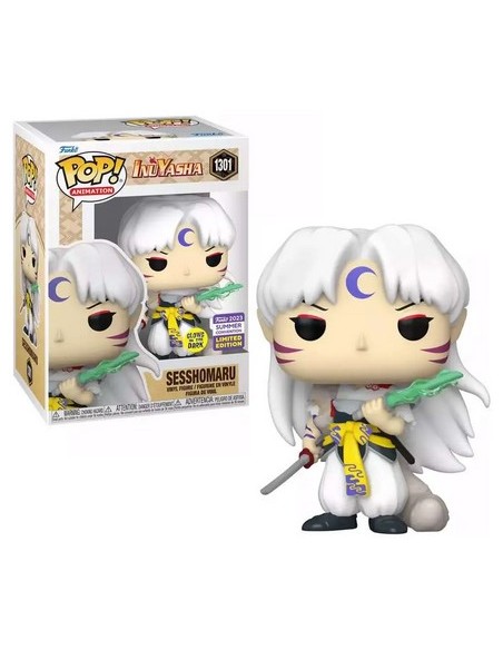 INUYASHA - SESSHOMARU WITH SWORD LIMITED EDITION (GLOWS IN THE DARK) - POP 1301