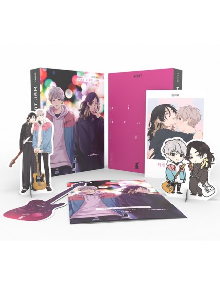 PINK HEART JAM DELUXE BOX - (contiene la serie completa di 2 volumi DELUXE, gadget speciali e un libretto di 24 pp) - QUEER LIMI