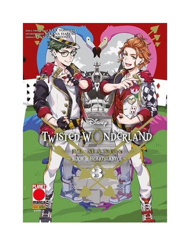 TWISTED WONDERLAND IL MANGA - BOOK OF HEARTSLABYUL 3 - DISNEY PLANET 40