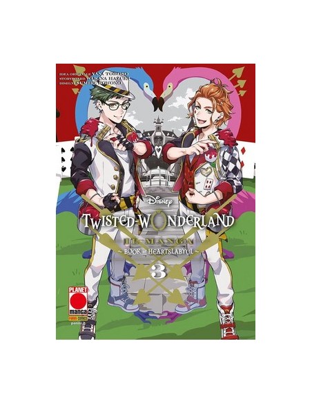 TWISTED WONDERLAND IL MANGA - BOOK OF HEARTSLABYUL 3 - DISNEY PLANET 40