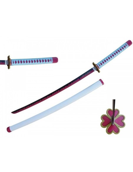 KATANA BIANCA CUORI MITSURI 105 cm - SH662D.55